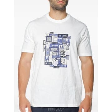 26 FW Armani Exchange graphic print T shirt XM003557AF1035 T