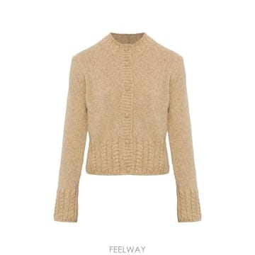 Moncler 26 FW ��Ŭ���� cable knit detail cardigan L20939B00022N0403 TP4526 FW ��Ŭ���� cable knit detail cardigan L20939B00022