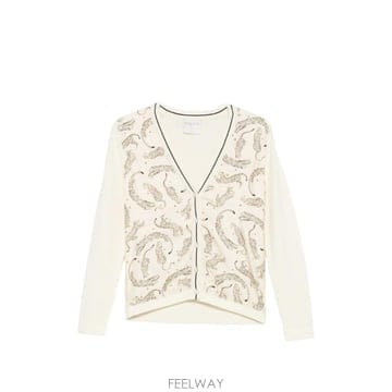 Forte Forte 26 FW Forte Forte leopard print cardigan 15423MYKNIT TP4596326 FW Forte Forte leopard print cardigan 15423MYKNIT T