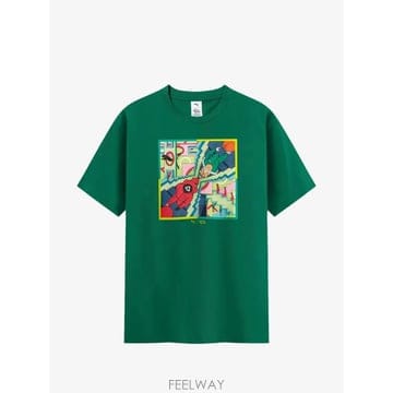 26 FW 퓨마 오징어 게임 그래픽 프린트 티셔츠 62742686 TP459629324