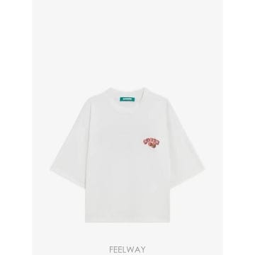 26 FW 바로우 다이스 프린트 드롭 숄더 티셔츠 F6BWUATH020 TP459629197