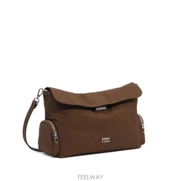 26 FW BIMBA Y LOLA  라지 다크 카키 플랩 포켓 백 262BBVJ4D11532 TP459625
