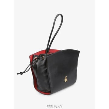 26 FW Patrizia Pepe 플라이 장식 드로스트링 숄더 백 8B0073L185 TP459625581