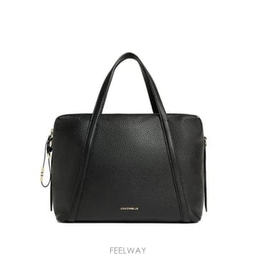 26 FW Coccinelle 노리 미디엄 그레인 레더 토트 백 E1U45180301 TP459621547