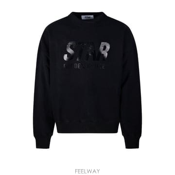 (해외배송) 골든구스 Golden Goose 디럭스 브랜드 로고 프린트 크루넥 스웨트셔츠 GUP01992P0