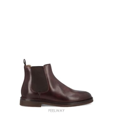 (해외배송) 브루넬로 쿠치넬리 Brunello Cucinelli 라운드 토 첼시 앵클 부츠 MZUCRTE81