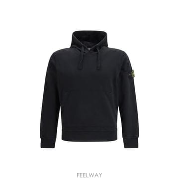 (해외배송) 스톤아일랜드 Stone Island 로고 패치 드로스트링 후디 L1S156100062S0051