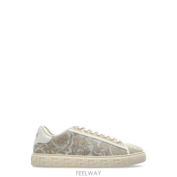 (해외배송) 베르사체 Versace Barocco Greca 자카드 레이스업 스니커즈 10144601A094