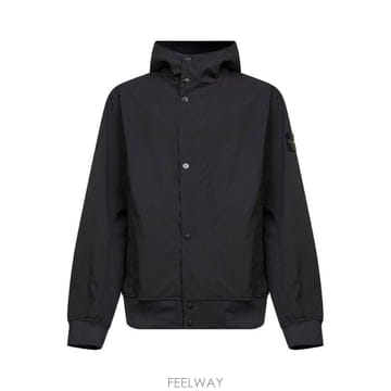 (해외배송) 스톤아일랜드 Stone Island 로고 패치 후드 재킷 L1S154100118S0A22