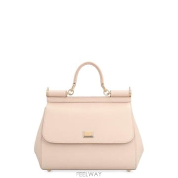 (해외배송) 돌체앤가바나 Dolce Gabbana 시실리 라지 토트 백 BB6002B1001