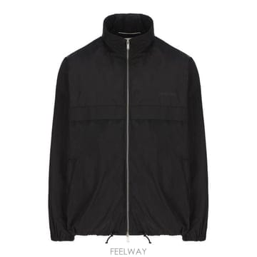 (해외배송) 생로랑 생 로랑 로고 자수 지퍼업 재킷 816928YZ9AG