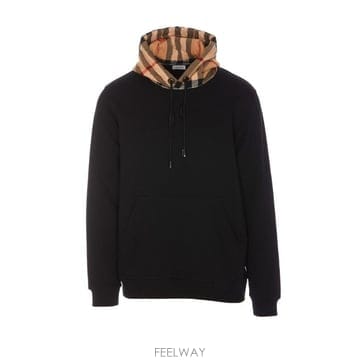 (해외배송) 버버리 Burberry 체크 드로우스트링 후디 8058117