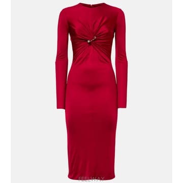 Versace ������� ������ü Safety Pin ���� ���� �̵� �巹��������� ������ü Safety Pin ���� ���� �̵� �巹��