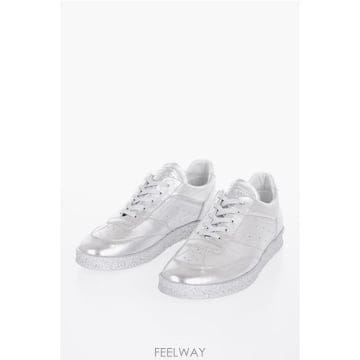 인더샵 Maison Margiela 메탈릭 로우탑 스니커즈