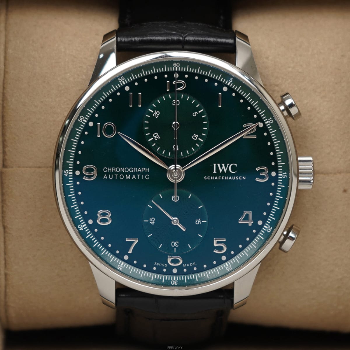IWC [�߰���ǰ] IWC �����Ͽ��� ���������� ũ�γ�׷��� �׸� ���̾� 41mm IW371615[�߰���ǰ] IWC �����Ͽ��� ���������� ũ�γ�׷��� �׸�