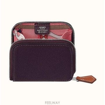 에르메스 실크인 동전 지갑 SilkIn change purse H077623CKAI