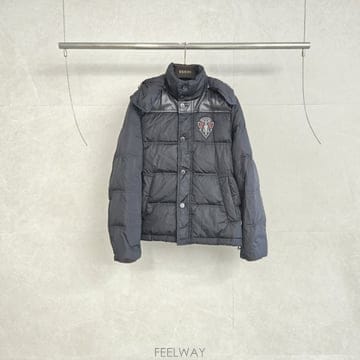구찌 램스킨 트리밍 패딩 자켓 46 343859