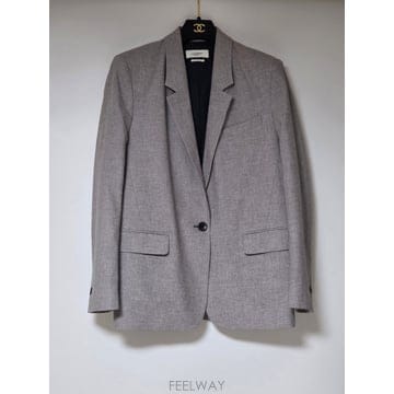 정가 650달러! 이자벨 마랑 에뚜왈 ISABEL MARANT 베릭스 VERIX 하운드투스 자켓