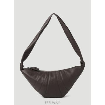 Lemaire 26 FW  ���� Medium Croissant Crossbody Bag BG0001 LL0018 BR49026 FW  ���� Medium Croissant Crossbody Bag BG0001 LL00