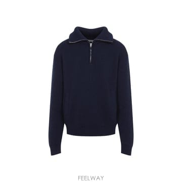 26FW 발렌시아가 발렌시아가 하프 집 니트 스웨터 A0092JT18094013 TP582176742