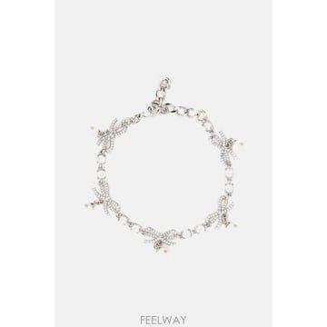 자화상 리본 장식 팔찌 AW26600BSL SILVER TP979867810