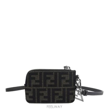 Fendi FF 자카드 카드 홀더 7M0392B16F F14YN TP979856573