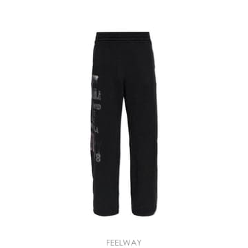 디젤 P Ill 로고 프린트 팬츠 PILLA264800DFBM 900 TP979859673
