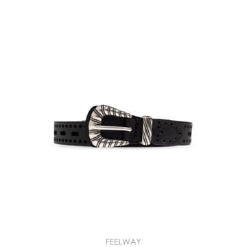 Etro 퍼포레이티드 버클 벨트 WP3B0057AE294N0000 N0000 TP979863237