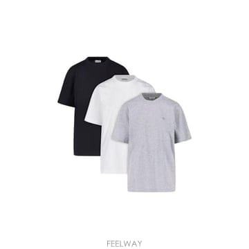 버버리 로고 자수 3팩 티셔츠 8129704 A4151 TP979870560