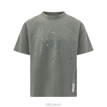새티스파이 Mothtech 디스트레스드 티셔츠 11006 01A01 TP979871531