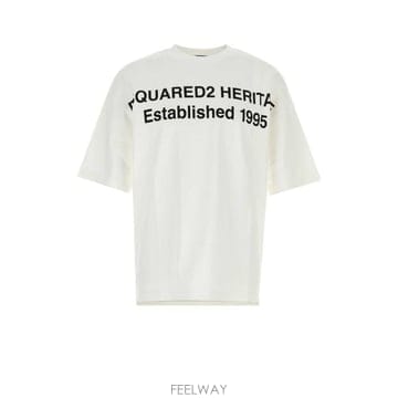 Dsquared2 오버사이즈 로고 티셔츠 S74GD1572D20106 100 TP979870020