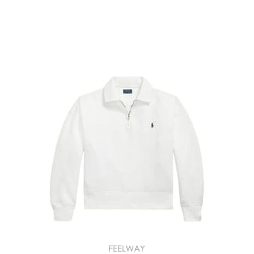 26 FW 폴로 랄프로렌 포니 모티프 쿼터 지퍼 스웨트셔츠 211B18687005 TP459710692