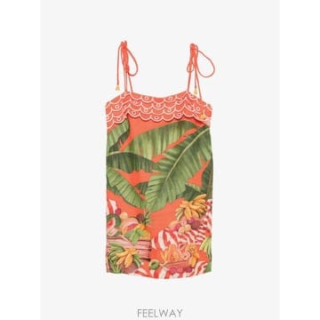 | Other Brand | 26 FW FARM Rio ���� ������ Ʈ�Ѹ� �ٳ��� �½� �̴� �巹�� 363559 TP45542905326 FW FARM Rio ���� ������ Ʈ�Ѹ� �ٳ��� �½� �̴� ��