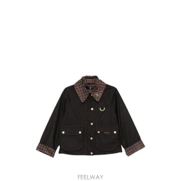 26 FW 바버 스페이 체크 칼라 재킷 LWX1581RU91 TP457853321