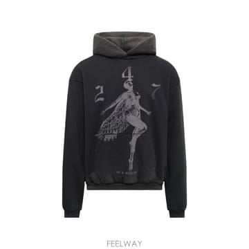 26 FW 리프리젠트 247 폴른 엔젤 그래픽 프린트 후드티 247M10017706 TP459291888