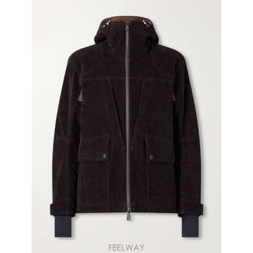 몽클레어 AIROLO 후드 코튼블렌드 TECHCORDUROY 스키  B0082496227