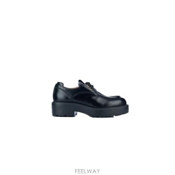 [W63]미우미우 5E964DF055B4L F0002 여성 로퍼 레이스업슈즈 단화 SCARPE STRINGA