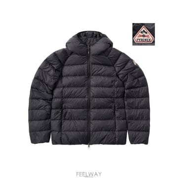 피레넥스 26FW 에어리얼 후드 다운 남성 경량 패딩 점퍼 자켓 HMY026P 0009