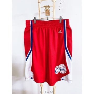 몽빈티지(30인치)아디다스NBA남자로스엔젤레스클리퍼스농구반바지