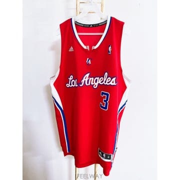 몽빈티지(M)아디다스NBA남자클리퍼스크리스폴3번농구민소매티