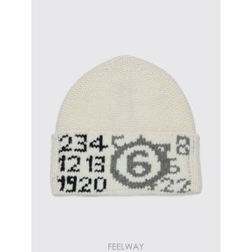 [A6] MM6 메종 마르지엘라 M61051MM08V 키즈 모자 M61051MM08V-M6101