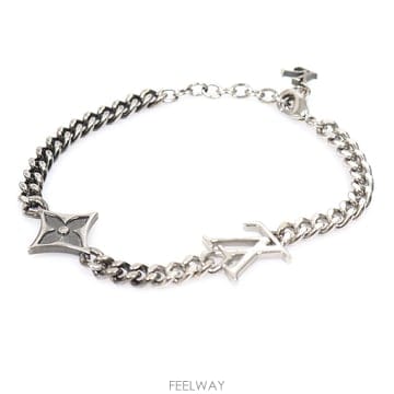 Louis Vuitton(루이비통) M00508 실버 브라스 LV 인스팅트 팔찌