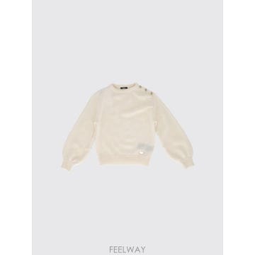 [A6] 발망 BZ9A60W0219 키즈 스웨터 BZ9A60W0219-102OR