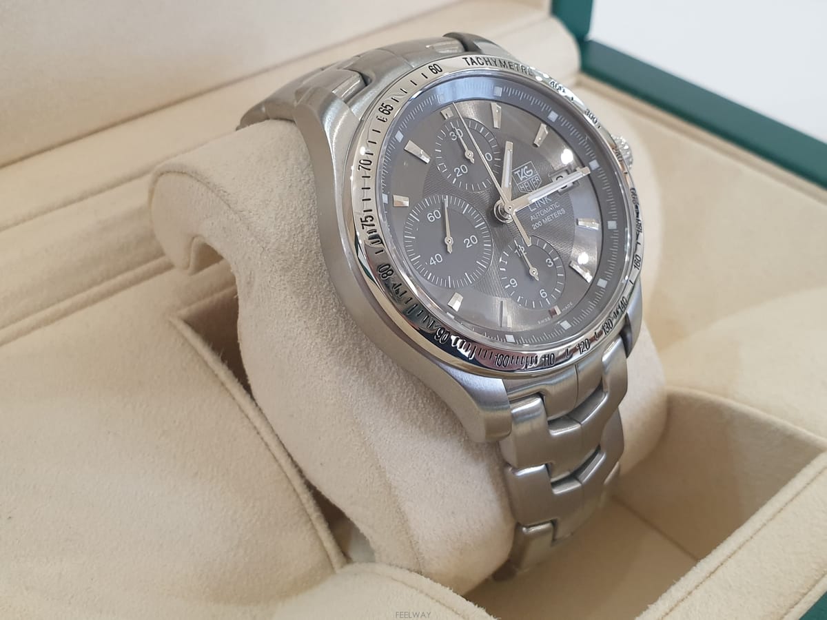 Tag Heuer �±�ȣ�̾� ��ũ Į���� 16 ũ�γ�׷��� CJF2115�±�ȣ�̾� ��ũ Į���� 16 ũ�γ�׷��� CJF2115