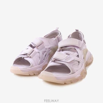 (대전중고명품)발렌시아가 655948 트랙 샌들 라일락 38사이즈(국내245-250)