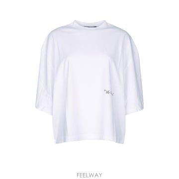 26FW 자크뮈스 반팔 티셔츠 TSU00361AJ00289 1PE PALMIERPRINTWHITE