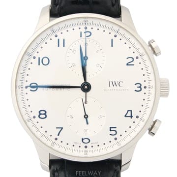 [폴스두잉] IWC IW388101 파일럿 크로노그래프 시스루 오토매틱 41mm D버클 시계 국내보증서