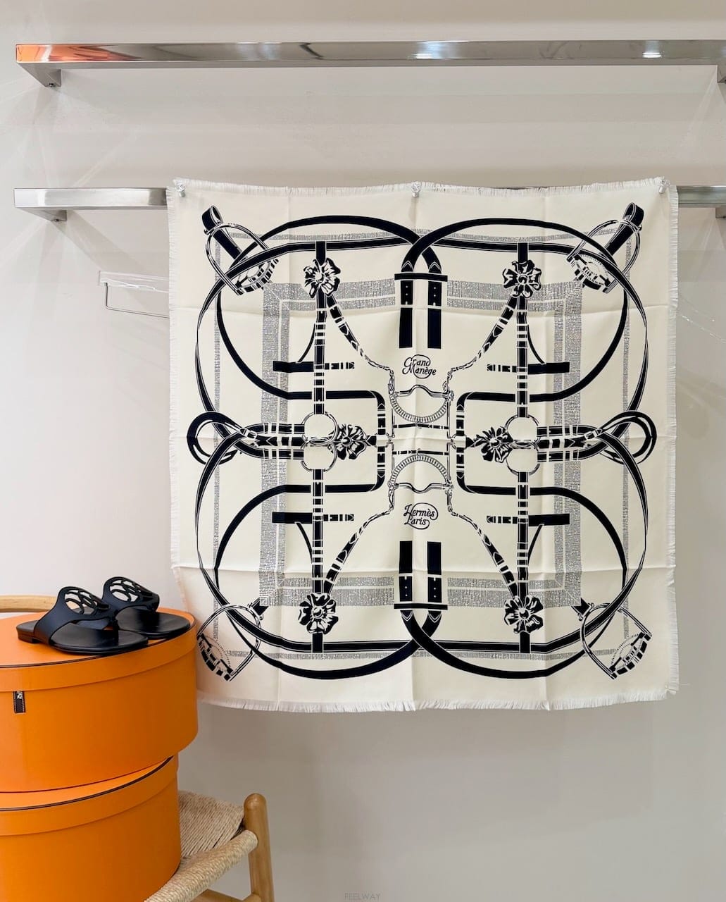 HERMES [�������Ÿ�]�����޽� 26SS Grand Manege ������ ��ũ ��ī�� 80cm[�������Ÿ�]�����޽� 26SS Grand Manege ������ ��ũ ��