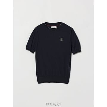 [A6] 브루넬로 쿠치넬리 B29M84500 키즈 티셔츠 B29M84500-CW425