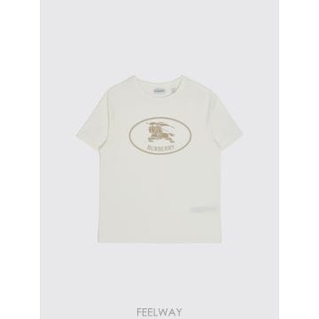 [A6] 버버리 8125836 키즈 티셔츠 8125836-001
